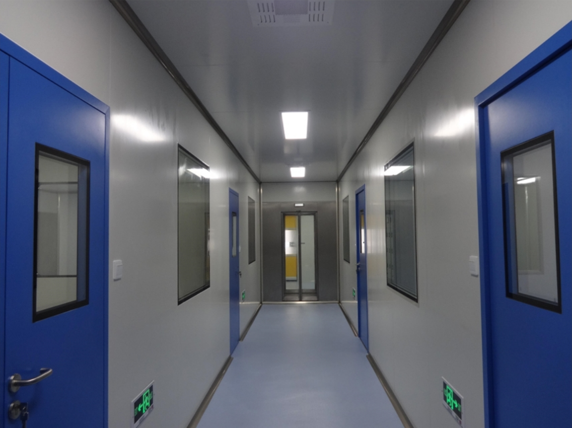 上海松江新橋鎮(zhèn)食品廠無塵凈化車間裝修工程